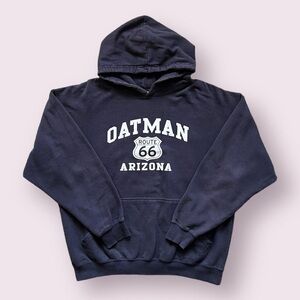 Vintage Oatman Arizona Pullover Hoodie - Dark Purple